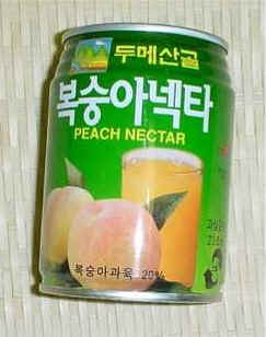 圖:韓國蜜桃汁